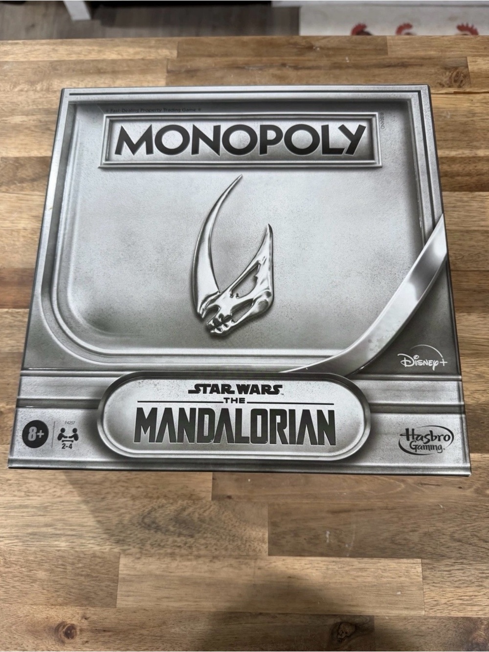 Hasbro Monopoly Star Wars The Mandalorian Board Game - Silver & Green Accents